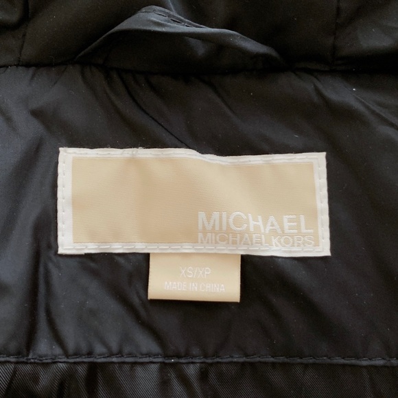Michael Kors Down Fill Jacket with Faux Fur Trim - Picture 7 of 8